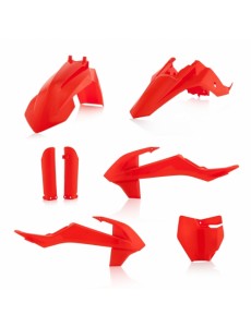 KIT PLÁSTICOS COMPLETO ACERBIS KTM SX 65 2016 - 2018 LARANJA FLUO